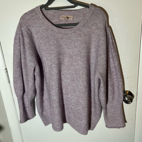 Philosophy Soft Purple Women's Sweater - Picture 3 of 3